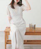 【ナチュラルクチュール/natural couture】のサイドベルトデザインジャンスカ オフホワイト|ID: prp329100004530756 ipo3291000000032030732