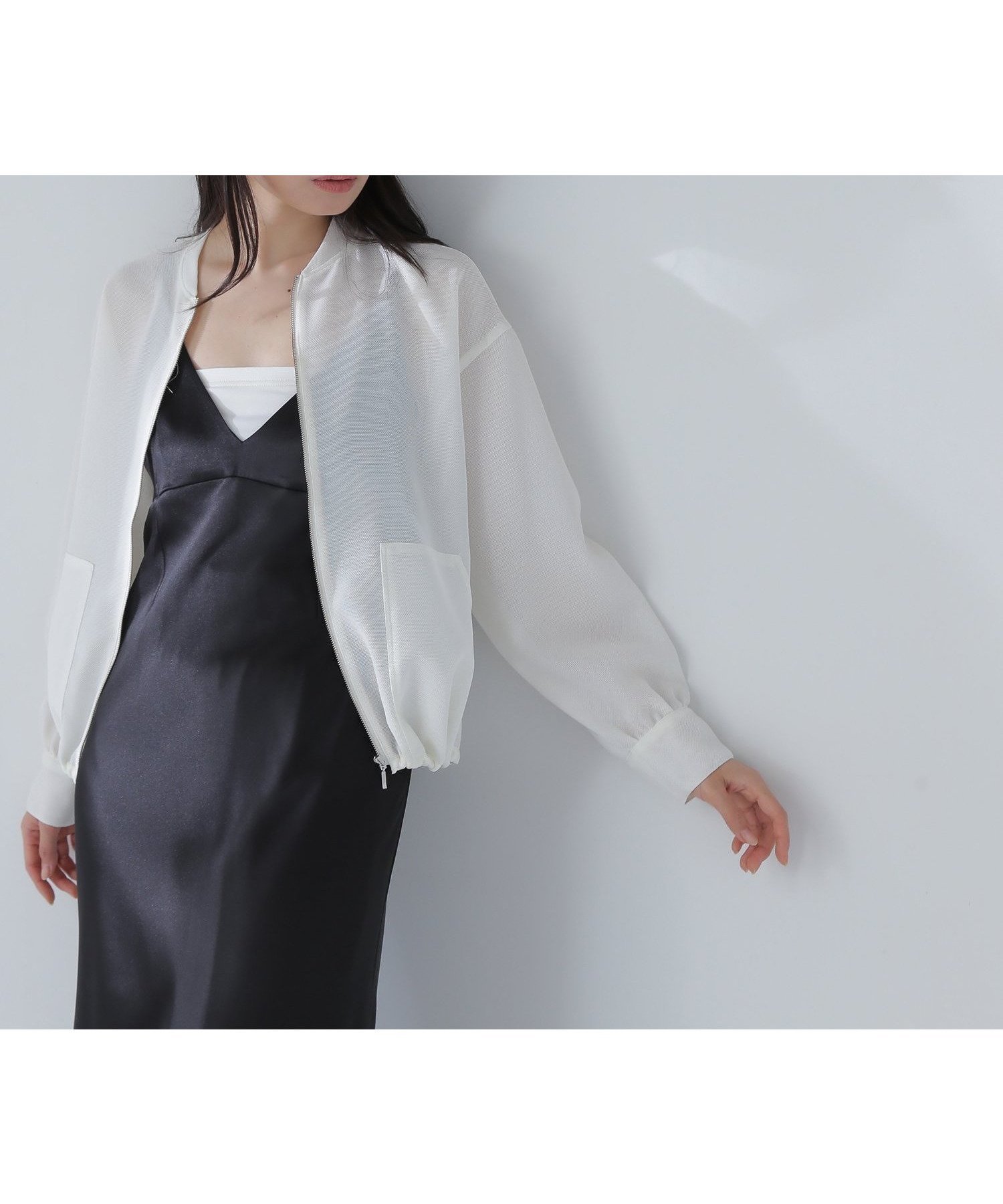 【ナチュラル ビューティー ベーシック/NATURAL BEAUTY BASIC】のメッシュブルゾン 人気、トレンドファッション・服の通販 founy(ファニー) 　雑誌掲載アイテム　Magazine Items　ファッション雑誌　Fashion Magazines　オッジ　Oggi　ファッション　Fashion　レディースファッション　Ladies' Fashion Online　アウター　Coat Outerwear　ブルゾン　Blouson/Jackets　おすすめ　Recommend　ギャザー　Gather　スピンドル　Spindle　スポーティ　Sporty　ブルゾン　Blouson　メッシュ　Mesh　夏　Summer　雑誌　Magazine　 other-1|ID: prp329100004530769 ipo3291000000032610147