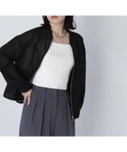 【ナチュラル ビューティー ベーシック/NATURAL BEAUTY BASIC】のメッシュブルゾン クロ|ID: prp329100004530769 ipo3291000000032610149