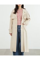 【ジルスチュアート/JILL STUART】のリヨセルナイロンロングコート ベージュ|ID: prp329100004530773 ipo3291000000032030805