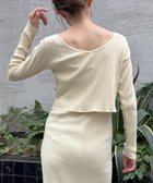 【チャオパニックティピー/CIAOPANIC TYPY】の【shay/シェイ】ロングスリーブTee*カップ付ワンピース(セット) 人気、トレンドファッション・服の通販 founy(ファニー) ファッション Fashion レディースファッション WOMEN ワンピース Dress おすすめ Recommend クロップド Cropped スリーブ Sleeve ロング Long thumbnail ベージュ|ID: prp329100004530791 ipo3291000000032030874