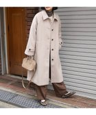【フリークスストア/FREAK'S STORE】のビーバー ステンカラーコート 24AW ベージュ|ID: prp329100004530807 ipo3291000000032030952