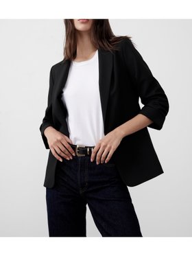 【バナナリパブリック ファクトリーストア/BANANA REPUBLIC FACTORY STORE】のBANANA REPUBLIC FACTORY STORE HAYDEN ブレザージャケット 人気、トレンドファッション・服の通販 founy(ファニー) ファッション Fashion レディースファッション WOMEN アウター Coat Outerwear ジャケット Jackets シルク Silk ジャケット Jacket スカーフ Scarf セレモニー Ceremony バランス Balance ミックス Mix エレガント 上品 Elegant |ID:prp329100004530811