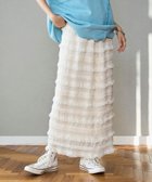 【コーエン/COEN】のシフォンフリルナロースカート OFF WHITE|ID: prp329100004530812 ipo3291000000032579225