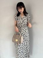 【フレイ アイディー/FRAY I.D】の【00サイズ】カシュクールプリントワンピース IVR[003]|ID: prp329100004530827 ipo3291000000032031024