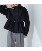 【ナチュラル ビューティー ベーシック/NATURAL BEAUTY BASIC】のフーディードロストブルゾン 人気、トレンドファッション・服の通販 founy(ファニー) ファッション Fashion レディースファッション WOMEN アウター Coat Outerwear ブルゾン Blouson/Jackets おすすめ Recommend シアー Sheer シルバー Silver ドローストリング Drawstring フロント Front thumbnail クロ|ID: prp329100004530828 ipo3291000000032367525