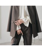 【ラナン/Ranan】の洗える!ノーカラーボックスジャケット 人気、トレンドファッション・服の通販 founy(ファニー) ファッション Fashion レディースファッション WOMEN アウター Coat Outerwear ジャケット Jackets ジャケット Jacket スリット Slit トレンド Trend フロント Front ボックス Box ポケット Pocket 楽ちん Easy 洗える Washable thumbnail ブラウンチェック|ID: prp329100004530832 ipo3291000000032353821