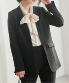 【ラナン/Ranan】の洗える!ノーカラーボックスジャケット 人気、トレンドファッション・服の通販 founy(ファニー) ファッション Fashion レディースファッション WOMEN アウター Coat Outerwear ジャケット Jackets ジャケット Jacket スリット Slit トレンド Trend フロント Front ボックス Box ポケット Pocket 楽ちん Easy 洗える Washable thumbnail ブラック|ID: prp329100004530832 ipo3291000000032353824