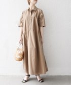 【シップス フォー ウィメン/SHIPS】のSHIPS any 洗濯機可能 タイプライター ボリューム シャツ ワンピース ブラウン|ID: prp329100004530834 ipo3291000000032564737