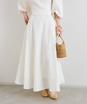 【ラブティックボンボン/La boutique BonBon】の【セットアップ可】フレアジャガードスカート 人気、トレンドファッション・服の通販 founy(ファニー) ファッション Fashion レディースファッション Ladies' Fashion Online セットアップ Setup スカート Skirt おすすめ Recommend セットアップ Set Up フレア Flare エレガント 上品 Elegant |ID:prp329100004530847