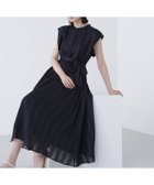 【ナチュラル ビューティー ベーシック/NATURAL BEAUTY BASIC】のシャドーストライプフレアワンピース ネイビー|ID: prp329100004530852 ipo3291000000032461949