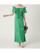 【フレイ アイディー/FRAY I.D】のフラワープリントナロースカート 人気、トレンドファッション・服の通販 founy(ファニー) ファッション Fashion レディースファッション Fashion for Women スカート Skirts おすすめ Recommended / Our Picks エレガント 上品 Elegant ギャザー Gathered, Ruffled シンプル Simple, Minimal セットアップ Set-Up, Coordinated Outfit トレンド Trend, Trending Now フラワー Flower, Floral フロント Front, Front Design プリント Print, Printed Pattern ヴィンテージ Vintage Style thumbnail GRN[024]|ID: prp329100004530880 ipo3291000000033023772
