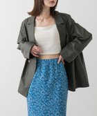 【センスオブプレイス/SENSE OF PLACE by URBAN RESEARCH】のチンツテーラードジャケット CHARCOAL|ID: prp329100004530884 ipo3291000000032031267