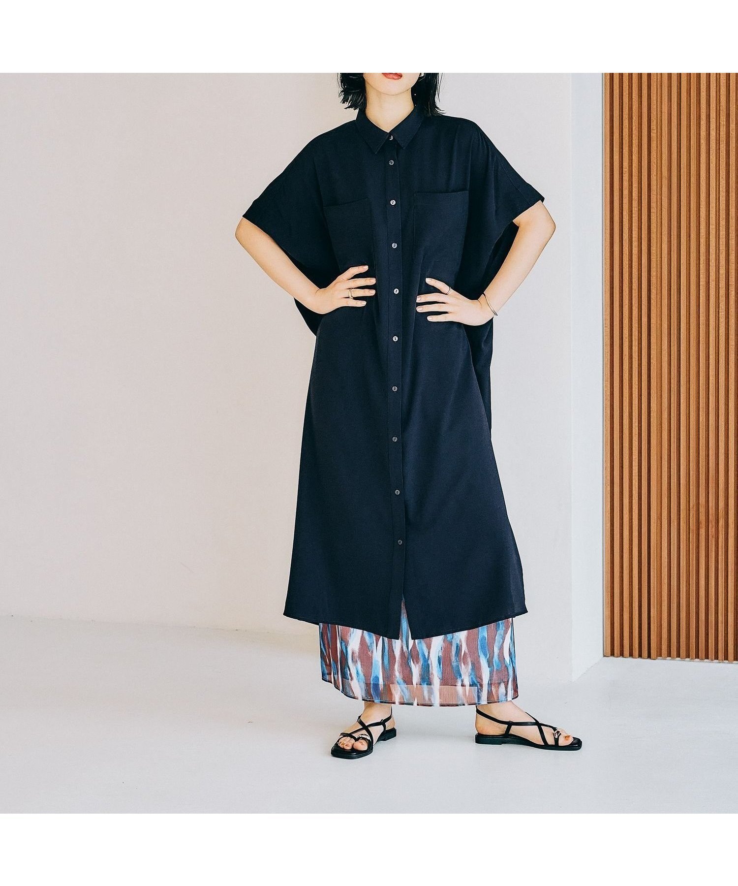 【レプシィム ローリーズファーム/LEPSIM LOWRYS FARM】のマルチメリットカルゼワンピースSS 人気、トレンドファッション・服の通販 founy(ファニー) 　ファッション　Fashion　レディースファッション　Ladies' Fashion Online　ワンピース　Dress　おすすめ　Recommend　シンプル　Simple　セットアップ　Set Up　ポケット　Pocket　人気　Popularity　半袖　Short Sleeve　吸水　Water Absorption　 other-1|ID: prp329100004530892 ipo3291000000032527131