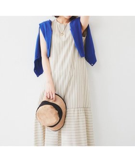 【アンタイトル/UNTITLED】の【洗える/ノースリ/夏ワンピ】ストライプワンピース 人気、トレンドファッション・服の通販 founy(ファニー) ファッション Fashion レディースファッション Fashion for Women ワンピース Dresses おすすめ Recommended / Our Picks カーディガン Cardigan, Knitwear キャミソール Camisole, Spaghetti Strap Top キュプラ Cupro, Eco Fabric ギャザー Gathered, Ruffled シンプル Simple, Minimal ストライプ Stripe, Striped Pattern ドレス Dress, One-Piece フェミニン Feminine, Girly ポケット Pocket, Pocket Detail リラックス Relax, Relaxed Fit エレガント 上品 Elegant 夏 Summer 春 Spring 洗える Machine Washable |ID:prp329100004530896