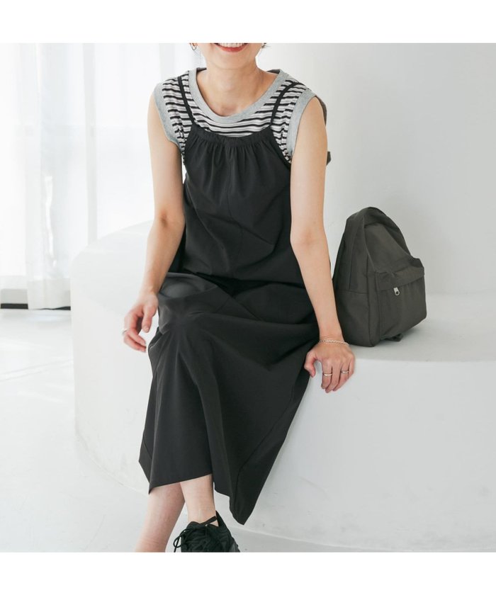 【アーバンリサーチ ドアーズ/URBAN RESEARCH DOORS】の『仁村紗和さん着用』『UR TECH』サマシェアバックドロストキャミワンピース インテリア・キッズ・メンズ・レディースファッション・服の通販 founy(ファニー) https://founy.com/ ファッション Fashion レディースファッション Fashion for Women ワンピース Dresses キャミソールワンピース Camisole Dresses インナー Innerwear キャミワンピース Cami Dress, Slip Dress 吸水 Absorbent, Quick-Dry 軽量 Lightweight, Ultra Light シンプル Simple, Minimal ストレッチ Stretch, Stretchy Fabric バランス Balance, Style Balance S/S・春夏 SS, Spring/Summer, Warm Season 夏 Summer 旅行 Travel 2025年 2025 2025春夏・S/S Spring/Summer 2025 SS25 |ID: prp329100004530913 ipo3291000000033612264