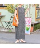 【フリークスストア/FREAK'S STORE】のヘンリー ボタン フレンチ スリーブ ワンピース【限定展開】 25SS ボーダー/ストライプ|ID:prp329100004530916