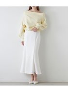【スナイデル/SNIDEL】のスウェットナロースカート WHT[001]|ID: prp329100004530923 ipo3291000000032031438