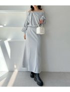 【スナイデル/SNIDEL】のスウェットナロースカート GRY[006]|ID: prp329100004530923 ipo3291000000032031440