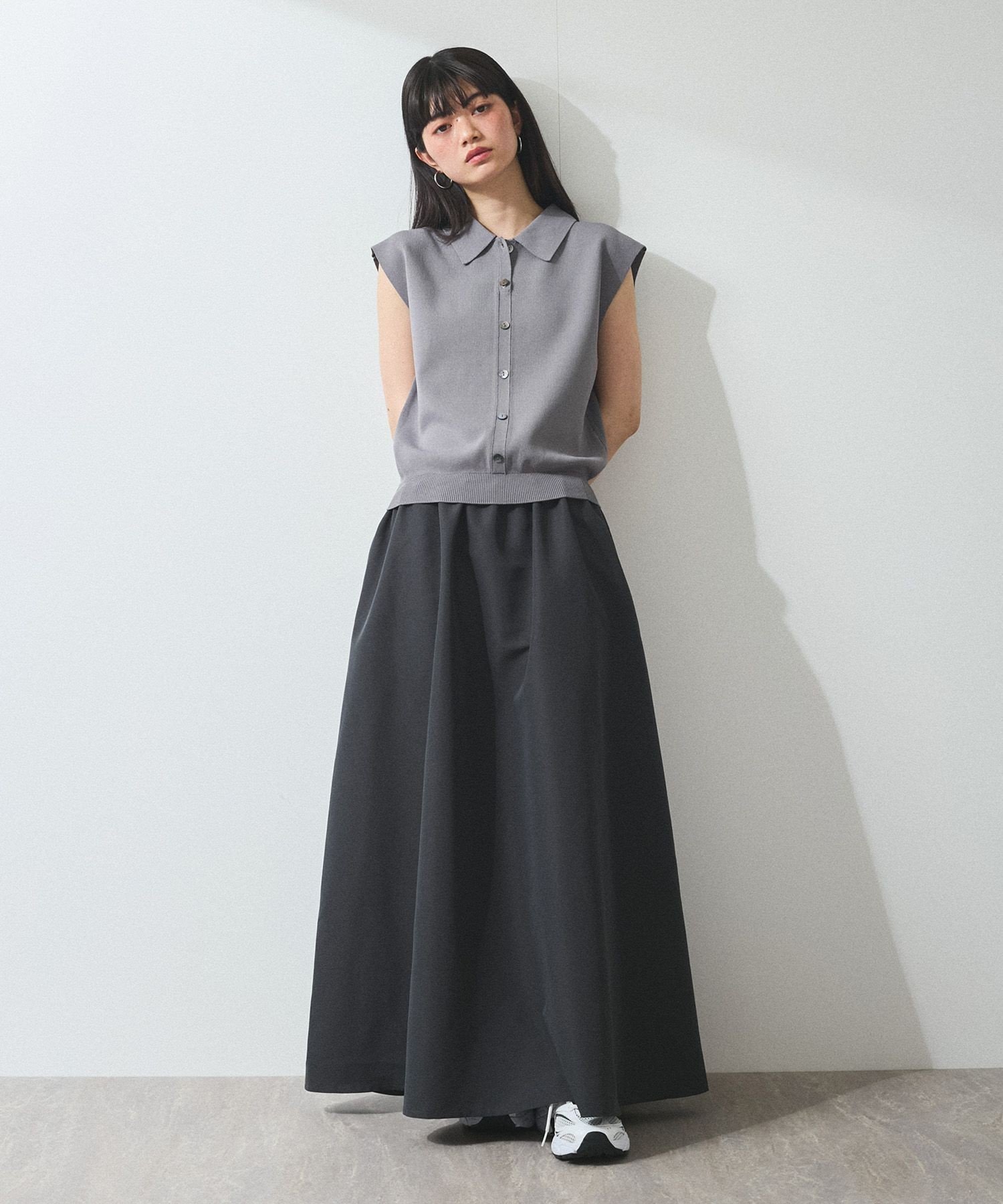 【アダム エ ロペ/ADAM ET ROPE'】の【WEB限定】ニットベストドッキングワンピース 人気、トレンドファッション・服の通販 founy(ファニー) 　ファッション　Fashion　レディースファッション　Ladies' Fashion Online　アウター　Coat Outerwear　オケージョン　Occasion　春　Spring　サンダル　Sandals　スニーカー　Sneakers　トレンド　Trend　ドッキング　Docking　ブラウジング　Browsing　ベスト　Vest　ポケット　Pocket　楽ちん　Easy　S/S・春夏　Ss・Spring/Summer　おすすめ　Recommend　夏　Summer　エレガント 上品　Elegant　2025年　2025　2025春夏・S/S　Ss,Spring/Summer,2025　 other-1|ID: prp329100004530930 ipo3291000000032575763