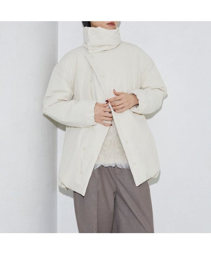 【フリークスストア/FREAK'S STORE】のLOHASY THERMOミドルコート 24AW インテリア・キッズ・メンズ・レディースファッション・服の通販 founy(ファニー) 　ファッション　Fashion　レディースファッション　WOMEN　アウター　Coat Outerwear　コート　Coats　2024年　2024　2024-2025秋冬・A/W　Aw/Autumn/Winter/Fw/Fall/2024-2025　冬　Winter　スタンド　Stand　ドローコード　Draw Cord　ビッグ　Big　ミドル　Middle　A/W・秋冬　Aw・Autumn/Winter・Fw・Fall-Winter　ベージュ|ID: prp329100004530935 ipo3291000000032031481