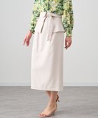 【アナイ/ANAYI】のリネン調オックスペプラム スカート beige|ID: prp329100004530938 ipo3291000000032031493