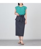 【アナイ/ANAYI】のリネン調オックスペプラム スカート charcoal grey|ID: prp329100004530938 ipo3291000000032031496