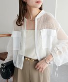 【ディスコート/Discoat】の【WEB限定】メッシュライトブルゾン アイボリー|ID: prp329100004530939 ipo3291000000032210324