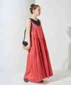 【フリークスストア/FREAK'S STORE】のインド ティアード 切り替え キャミワンピース【限定展開】 25SS レッド|ID: prp329100004530946 ipo3291000000032394327