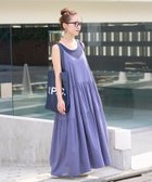 【フリークスストア/FREAK'S STORE】のインド ティアード 切り替え キャミワンピース【限定展開】 25SS ネイビー|ID: prp329100004530946 ipo3291000000032394329