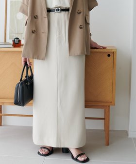 【ディスコート/Discoat】の裾スリットナロースカ-ト《WEB限定カラーあり》 人気、トレンドファッション・服の通販 founy(ファニー) ファッション Fashion レディースファッション Fashion for Women シンプル Simple, Minimal バランス Balance, Style Balance |ID:prp329100004530950