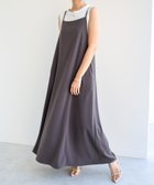 【その他のブランド/Other】のとろみ キャミ ワンピース evernavy エバーネイビー チャコールグレー|ID: prp329100004530960 ipo3291000000032199039