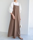 【その他のブランド/Other】のとろみ キャミ ワンピース evernavy エバーネイビー グレージュ|ID: prp329100004530960 ipo3291000000032199042