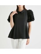 【セルフォード/CELFORD】の襟付きブラウス 人気、トレンドファッション・服の通販 founy(ファニー) ファッション Fashion レディースファッション WOMEN トップス・カットソー Tops/Tshirt シャツ/ブラウス Shirts/Blouses ショート Short シンプル Simple ペプラム Peplum ボトム Bottom エレガント 上品 Elegant 人気 Popularity 定番 Standard thumbnail BLK[009]|ID: prp329100004530962 ipo3291000000032218792