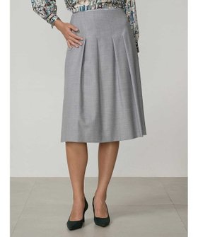 【アクアスキュータム/Aquascutum】のルセッタツイル タックスカート 人気、トレンドファッション・服の通販 founy(ファニー) ファッション Fashion レディースファッション WOMEN スカート Skirt おすすめ Recommend サテン Satin ツイル Twill ドレープ Drape ミモレ Mimore エレガント 上品 Elegant |ID:prp329100004530964