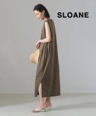 【デミルクス ビームス/Demi-Luxe BEAMS】の【7/11 9 59までポイント10倍】【別注】SLOANE / タックショルダー ワンピース 25SS 手洗い可 KHAKI|ID: prp329100004530970 ipo3291000000032751237