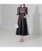 【レジャ/Leja】のLEJA-チェック刺繍スパンコール袖リボンワンピースドレス結婚式レディース 人気、トレンドファッション・服の通販 founy(ファニー) ファッション Fashion レディースファッション Fashion for Women ワンピース Dresses フォーマル・パーティードレス・結婚式用ドレス Elegant & Casual Dresses オケージョン Occasion Wear スパンコール Sequins, Sequin Embellishment スリーブ Sleeve, Long Sleeve / Short Sleeve チェック Check, Plaid, Tartan チュール Tulip, Tulip Motif ドレス Dress, One-Piece フェミニン Feminine, Girly フォーマル Formal, Dressy マーメイド Mermaid, Fishtail Silhouette リボン Ribbon, Bow ワンポイント One Point, Statement Accent 夏 Summer エレガント 上品 Elegant 結婚式 Wedding 披露宴 Wedding Reception 二次会 After Party thumbnail BLACK|ID: prp329100004530973 ipo3291000000033912297