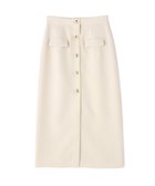 【プロポーション ボディドレッシング/PROPORTION BODY DRESSING】のフロント釦フラップタイトスカート アイボリー2|ID: prp329100004530979 ipo3291000000032379797