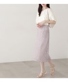 【プロポーション ボディドレッシング/PROPORTION BODY DRESSING】のレースタイトスカート グレー|ID: prp329100004530984 ipo3291000000032379432