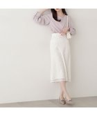 【プロポーション ボディドレッシング/PROPORTION BODY DRESSING】のレースタイトスカート エクリュ1|ID: prp329100004530984 ipo3291000000032379436