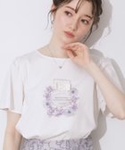 【クチュール ブローチ/Couture Brooch】の【接触冷感・UVカット】パフュームプリントTシャツ オフホワイト|ID: prp329100004530998 ipo3291000000032281865
