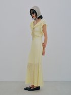 【リリーブラウン/Lily Brown】のカットレースフリルワンピース 人気、トレンドファッション・服の通販 founy(ファニー) ファッション Fashion レディースファッション WOMEN ワンピース Dress イエロー Yellow エレガント 上品 Elegant ストレッチ Stretch フェミニン Feminine フリル Frills フレア Flare 人気 Popularity 今季 This Season 夏 Summer thumbnail YEL[032]|ID: prp329100004531002 ipo3291000000032477431