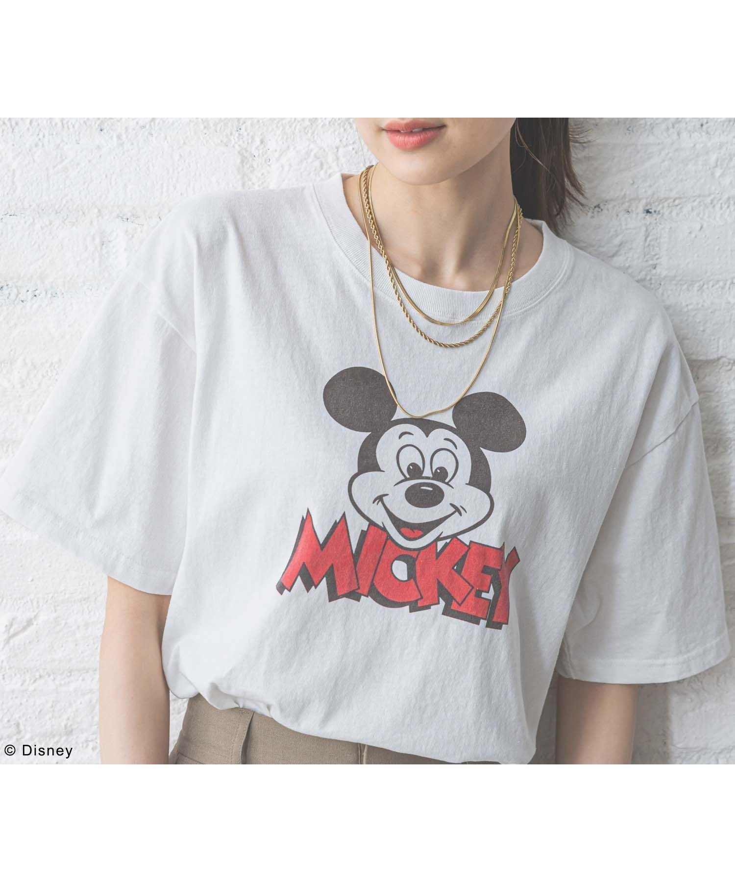 【グローバルワーク/GLOBAL WORK】のMICKEY/プリントT半袖/492616 人気、トレンドファッション・服の通販 founy(ファニー) 　ファッション　Fashion　レディースファッション　Fashion for Women　トップス・カットソー　Cut & Sew Tops　インナー　Innerwear　ジャケット　Jacket, Outerwear　パウダー　Powder, Soft Tone　ビンテージ　Vintage, Retro Style　フレア　Flare, Flared　プリント　Print, Printed Pattern　モチーフ　Motif, Design Theme　ワイド　Wide, Wide Fit　半袖　Short Sleeve, Half Sleeve　 other-1|ID: prp329100004531003 ipo3291000000032722827
