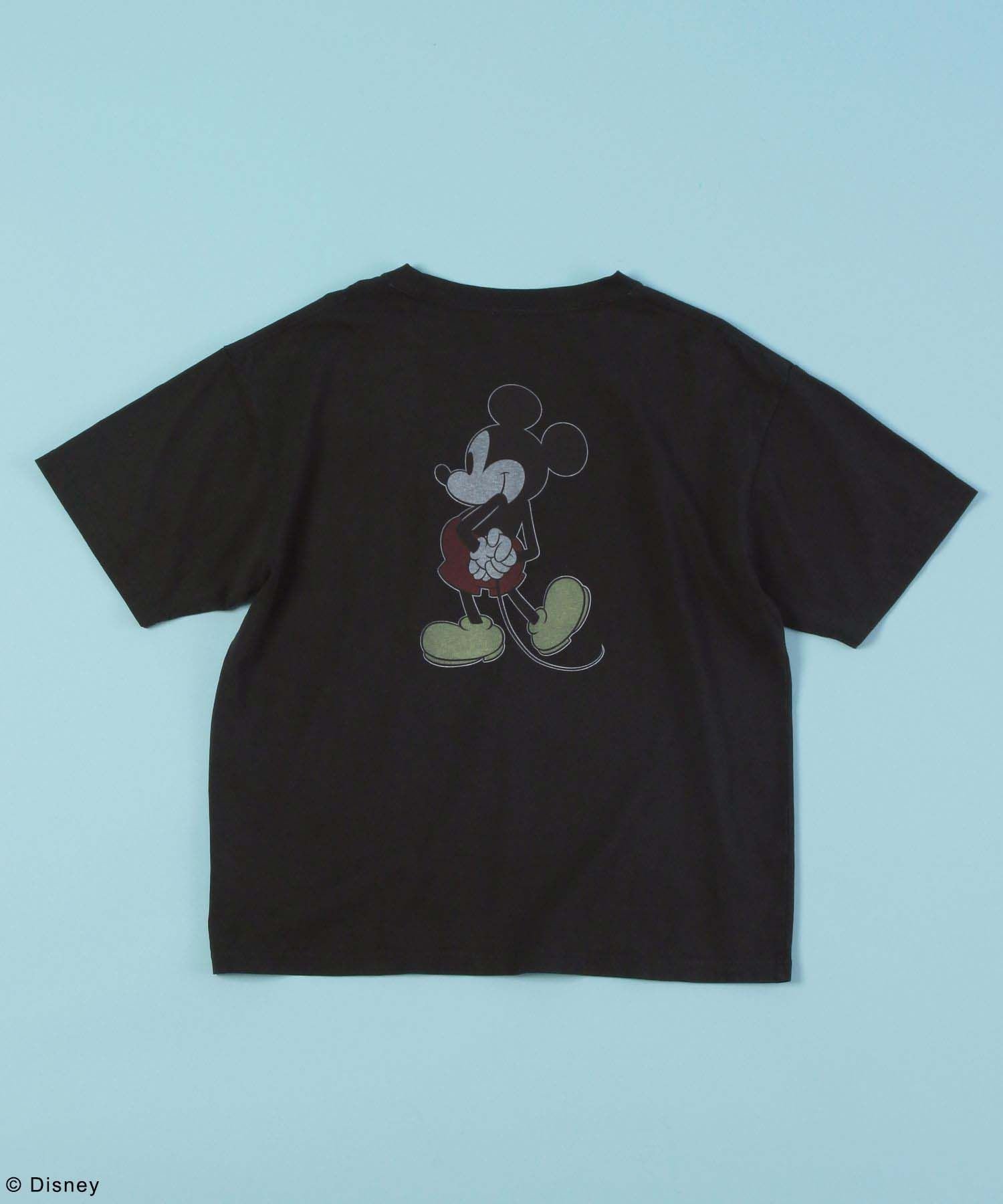 【グローバルワーク/GLOBAL WORK】のMICKEY/プリントT半袖/492616 インテリア・キッズ・メンズ・レディースファッション・服の通販 founy(ファニー) 　ファッション　Fashion　レディースファッション　Fashion for Women　トップス・カットソー　Cut & Sew Tops　インナー　Innerwear　ジャケット　Jacket, Outerwear　パウダー　Powder, Soft Tone　ビンテージ　Vintage, Retro Style　フレア　Flare, Flared　プリント　Print, Printed Pattern　モチーフ　Motif, Design Theme　ワイド　Wide, Wide Fit　半袖　Short Sleeve, Half Sleeve　ブラック09|ID: prp329100004531003 ipo3291000000032722833