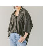 【ベイフロー/BAYFLOW】の簡単ブラウジング 2WAYスタンダード半袖シャツ 人気、トレンドファッション・服の通販 founy(ファニー) ファッション Fashion レディースファッション Fashion for Women トップス・カットソー Cut & Sew Tops シャツ・ブラウス・オフィスカジュアル Elegant Blouses & Button-Ups おすすめ Recommended / Our Picks スタンダード Standard, Basic フロント Front, Front Design ブラウジング Blouson Silhouette, Cinched Waist ポケット Pocket, Pocket Detail 半袖 Short Sleeve, Half Sleeve 羽織 Haori, Light Jacket 長袖 Long Sleeve, Full Sleeve thumbnail チャコール18|ID: prp329100004531011 ipo3291000000033110449