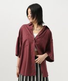 【ベイフロー/BAYFLOW】の簡単ブラウジング 2WAYスタンダード半袖シャツ 人気、トレンドファッション・服の通販 founy(ファニー) ファッション Fashion レディースファッション Fashion for Women トップス・カットソー Cut & Sew Tops シャツ・ブラウス・オフィスカジュアル Elegant Blouses & Button-Ups おすすめ Recommended / Our Picks スタンダード Standard, Basic フロント Front, Front Design ブラウジング Blouson Silhouette, Cinched Waist ポケット Pocket, Pocket Detail 半袖 Short Sleeve, Half Sleeve 羽織 Haori, Light Jacket 長袖 Long Sleeve, Full Sleeve thumbnail ボルドー38|ID: prp329100004531011 ipo3291000000033110450