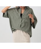 【ベイフロー/BAYFLOW】の簡単ブラウジング 2WAYスタンダード半袖シャツ 人気、トレンドファッション・服の通販 founy(ファニー) ファッション Fashion レディースファッション Fashion for Women トップス・カットソー Cut & Sew Tops シャツ・ブラウス・オフィスカジュアル Elegant Blouses & Button-Ups おすすめ Recommended / Our Picks スタンダード Standard, Basic フロント Front, Front Design ブラウジング Blouson Silhouette, Cinched Waist ポケット Pocket, Pocket Detail 半袖 Short Sleeve, Half Sleeve 羽織 Haori, Light Jacket 長袖 Long Sleeve, Full Sleeve thumbnail NEW!!カーキ78|ID: prp329100004531011 ipo3291000000033110453