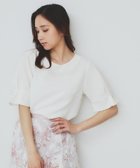 【インデックス/INDEX】の《6color/XS-LLsize》タックパフスリーブブラウス【洗濯機洗い可/吸水速乾/防シワ/抗ピル】 オフホワイト|ID: prp329100004531019 ipo3291000000032161820