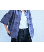 【コーエン/COEN】の3Dフラワー刺繍 ハーフスリーブシャツ 人気、トレンドファッション・服の通販 founy(ファニー) ファッション Fashion レディースファッション WOMEN トップス・カットソー Tops/Tshirt シャツ/ブラウス Shirts/Blouses おすすめ Recommend トレンド Trend フラワー Flower モチーフ Motif リラックス Relax 半袖 Short Sleeve 夏 Summer thumbnail ROYAL|ID: prp329100004531026 ipo3291000000032109257