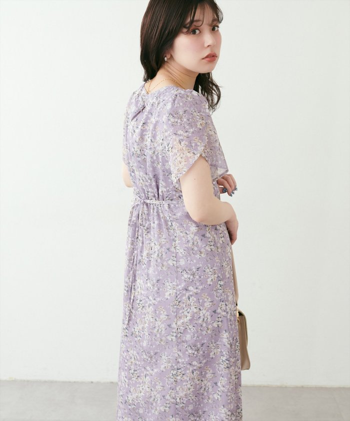 【ナチュラルクチュール/natural couture】のチューリップスリーブワンピース インテリア・キッズ・メンズ・レディースファッション・服の通販 founy(ファニー) https://founy.com/ ファッション Fashion レディースファッション Ladies' Fashion Online ワンピース Dress 2025年 2025 2025春夏・S/S Ss,Spring/Summer,2025 カーディガン Cardigan ギャザー Gather シアー Sheer ジャケット Jacket スリーブ Sleeve チューリップ Tulip フェミニン Feminine リボン Ribbon ロング Long |ID: prp329100004531029 ipo3291000000032528339